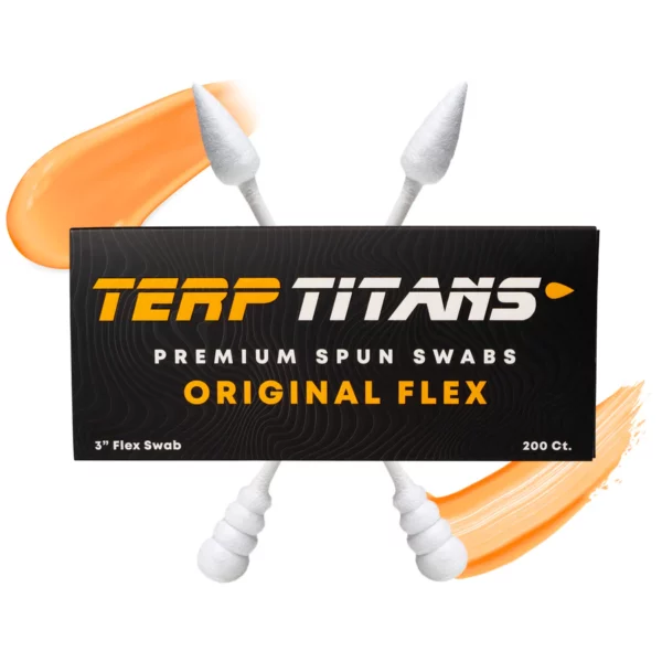 Terp Titans Original Flex Cotton Swabs for Dabbing