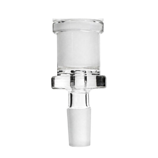 Roots Glass 14mm to 18mm Glass Adapter Insert, front view