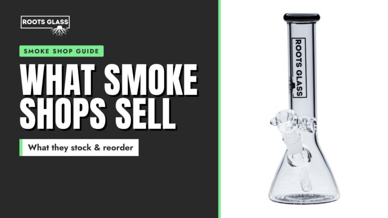 What smoke shops sell: Roots Glass 10-inch 5mm beaker bong